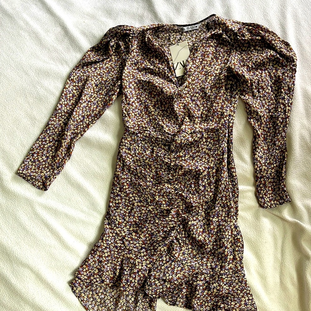 Zara flower dress